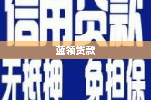 蒲城蓝领贷款
