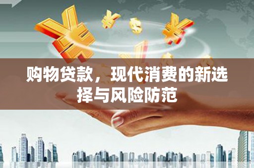枞阳购物贷款，现代消费的新选择与风险防范