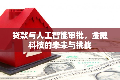 双溪贷款与人工智能审批，金融科技的未来与挑战