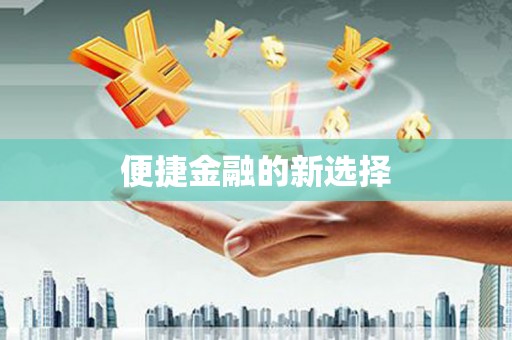 炉霍便捷金融的新选择