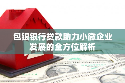 洪江包银银行贷款助力小微企业发展的全方位解析