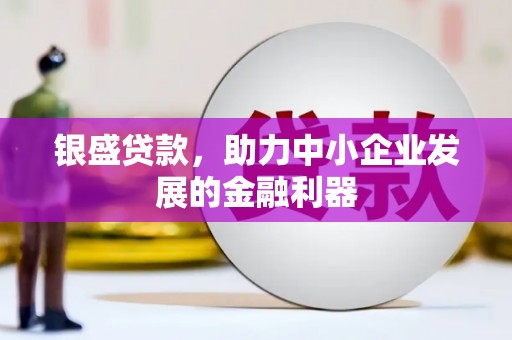 沙洋银盛贷款，助力中小企业发展的金融利器