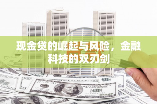保定现金贷的崛起与风险，金融科技的双刃剑
