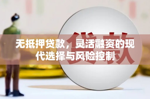 莎车无抵押贷款，灵活融资的现代选择与风险控制