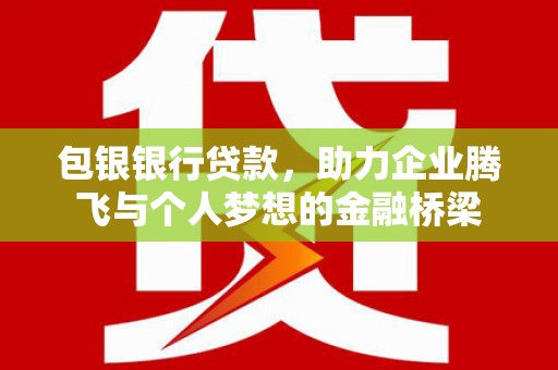 平湖包银银行贷款，助力企业腾飞与个人梦想的金融桥梁