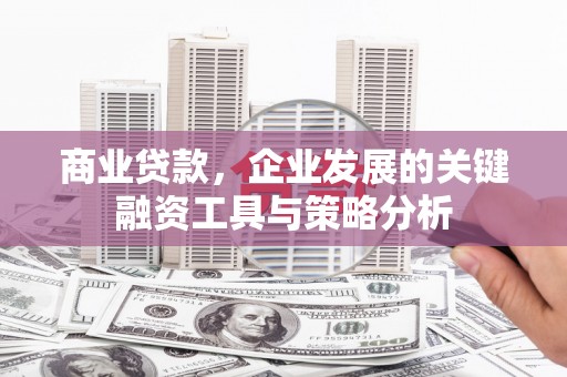 昆都仑商业贷款，企业发展的关键融资工具与策略分析