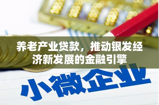 北斗养老产业贷款，推动银发经济新发展的金融引擎