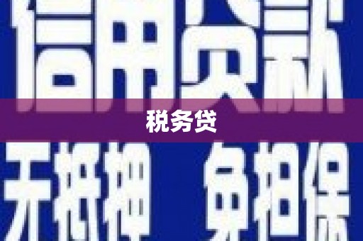 通渭税务贷