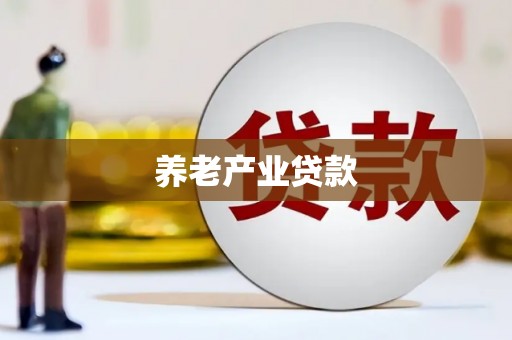 禹州养老产业贷款
