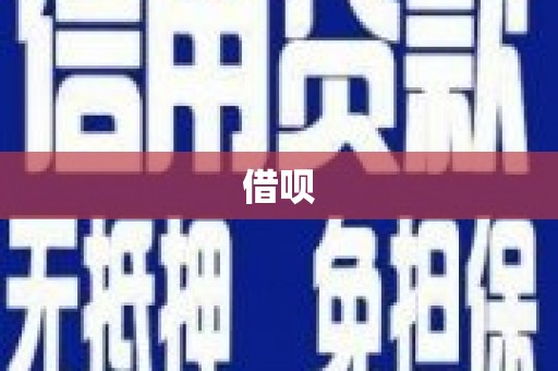 墨玉借呗